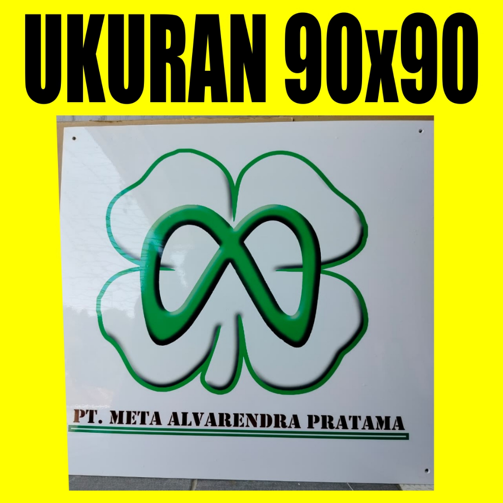 Papan Nama Acrylic 90x90 Papan Nama Dokter Plang Bidan Praktek Sekolah Sign Label 90*90 Akrilik