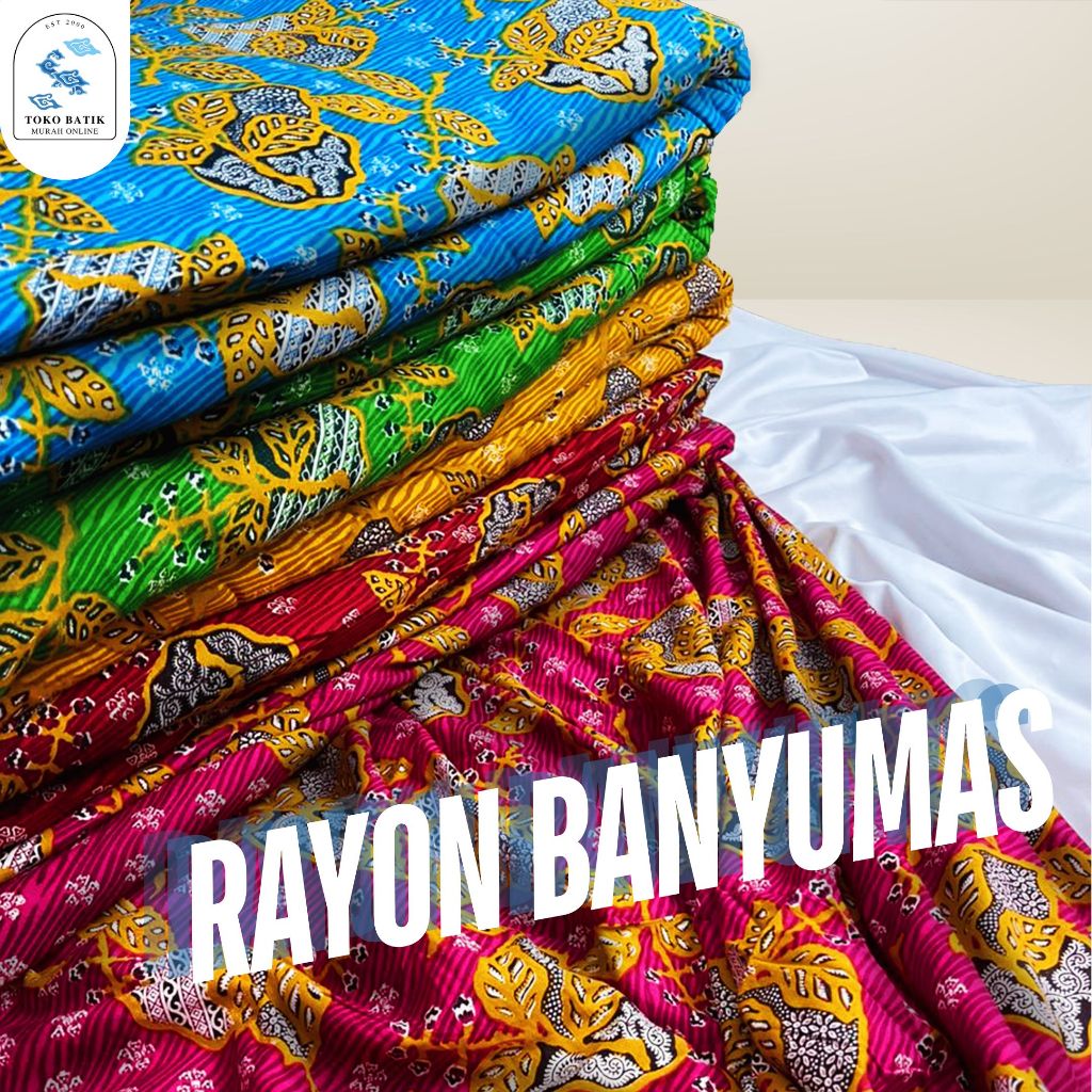 Kain Katun Korea Rayon Silky Viscose Printing Motif "Tabanan" 2025 Original 100% Viscose Premium