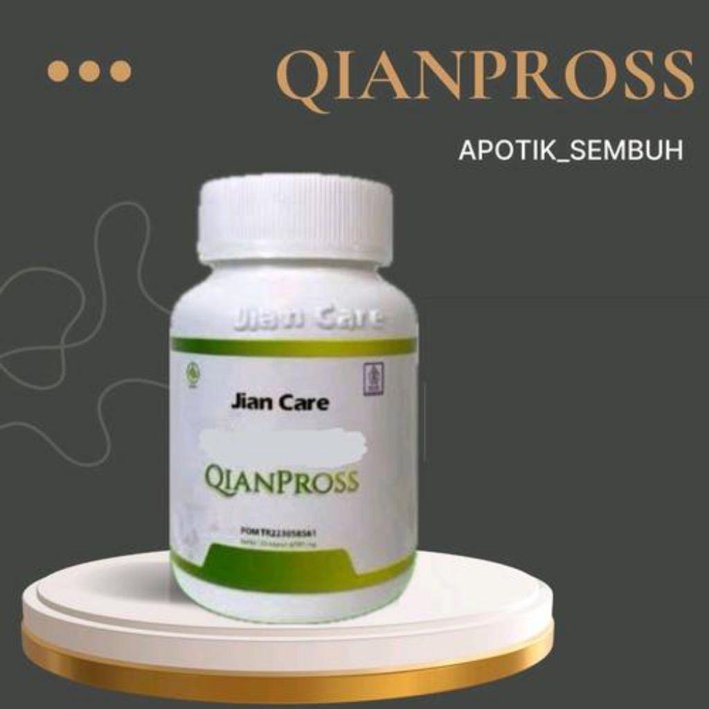Jian Care Qianpross - Herbal Untuk Prostat, ISK Isi 30 Kapsul
