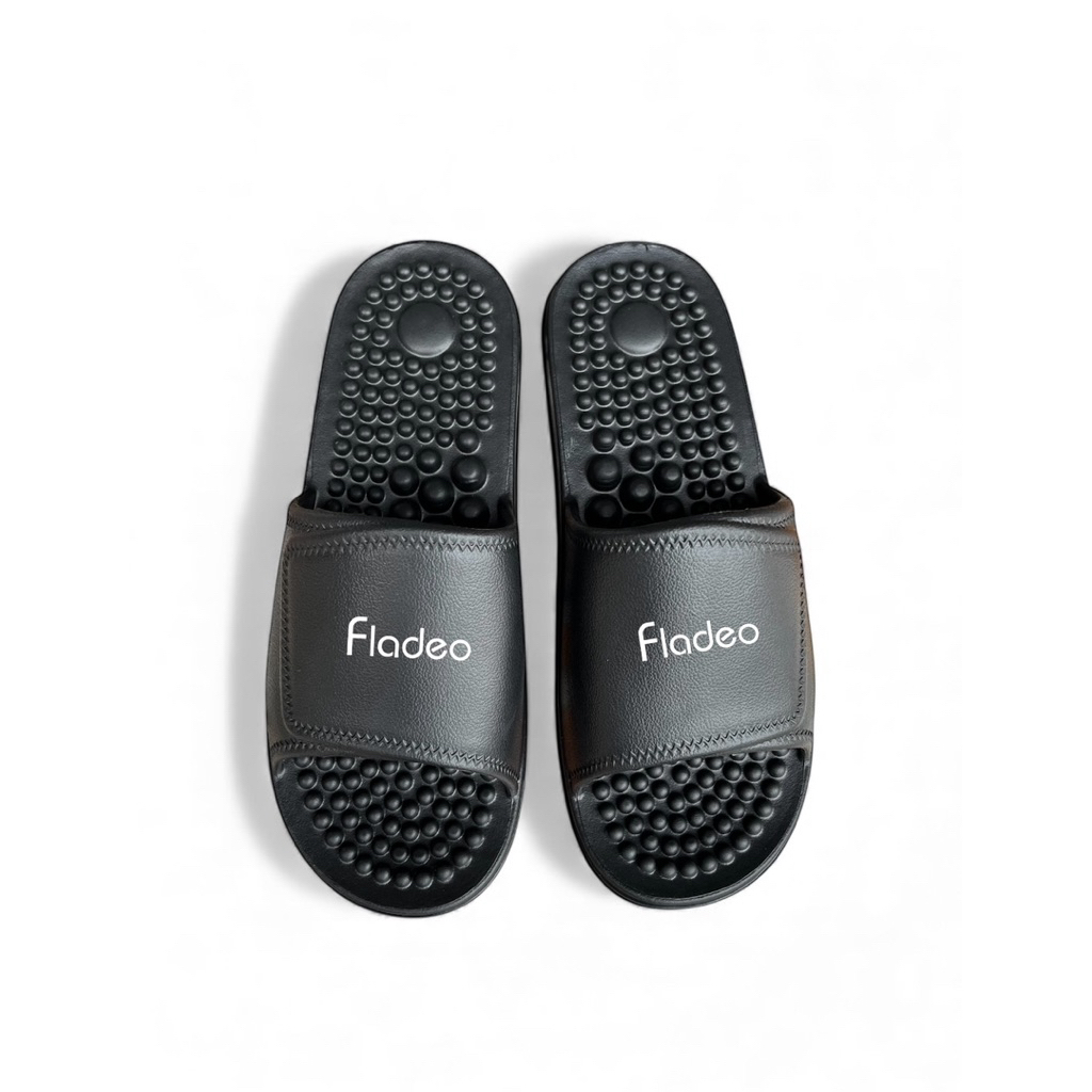 Sandal Refleksi Fladeo Pria Wanita Sendal Kesehatan Sandal Rematik Karet Empuk