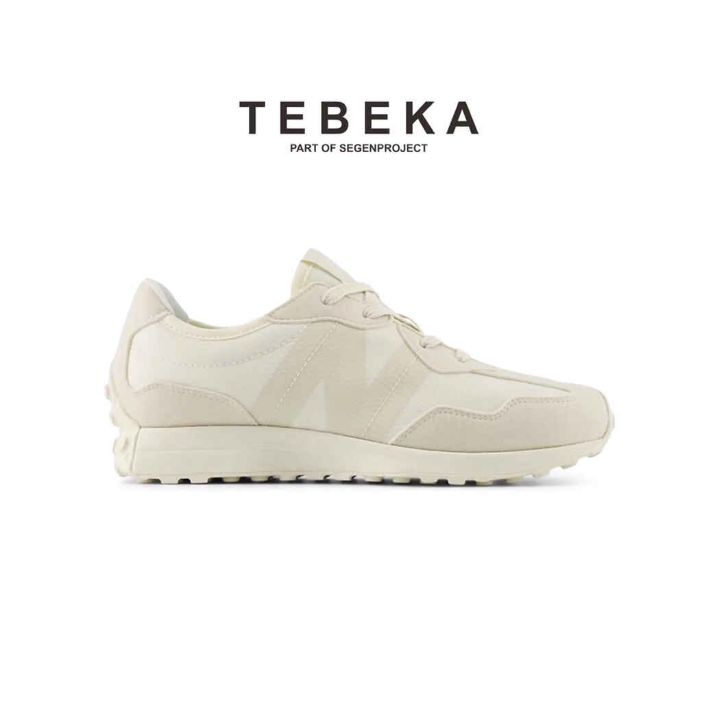 Sneakers New Balance Classic 327 GS GS327MI Beige Cream White Original