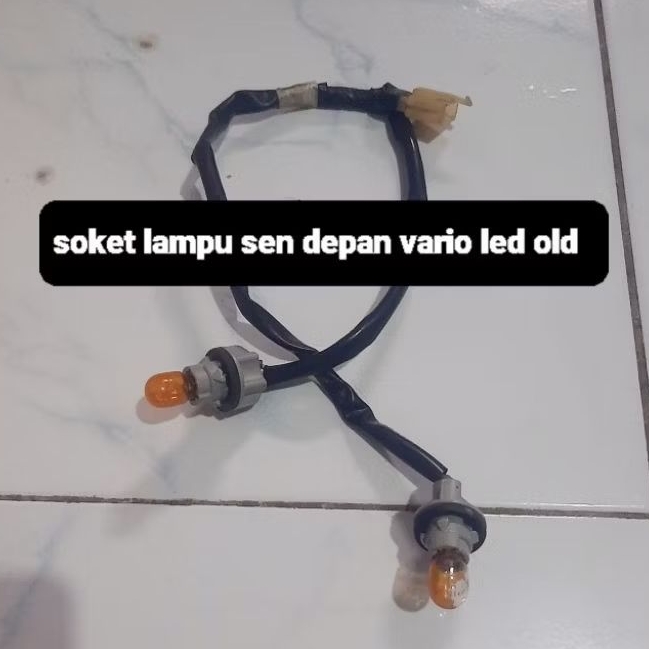 soket kabel lampu sen honda vario led old 125/150 originl