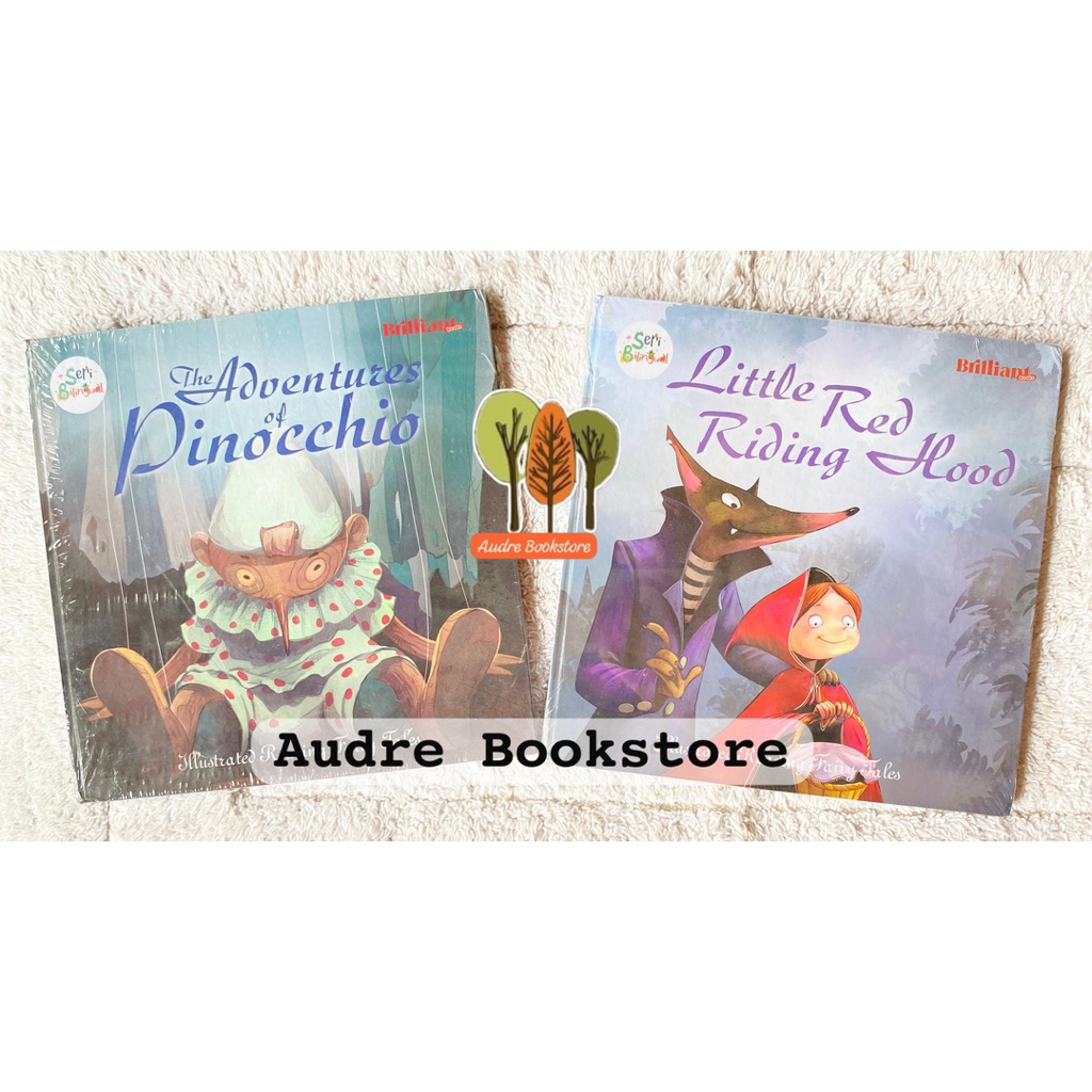 [ORIGINAL] HARDCOVER Seri Dongeng Favorit Anak Illustrated Reading Fairy Tale Story Bilingual - Alic