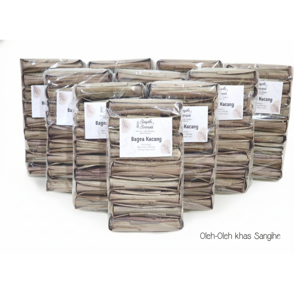 Bagea Sagu - Kacang Oleh - Oleh  Khas Sangihe