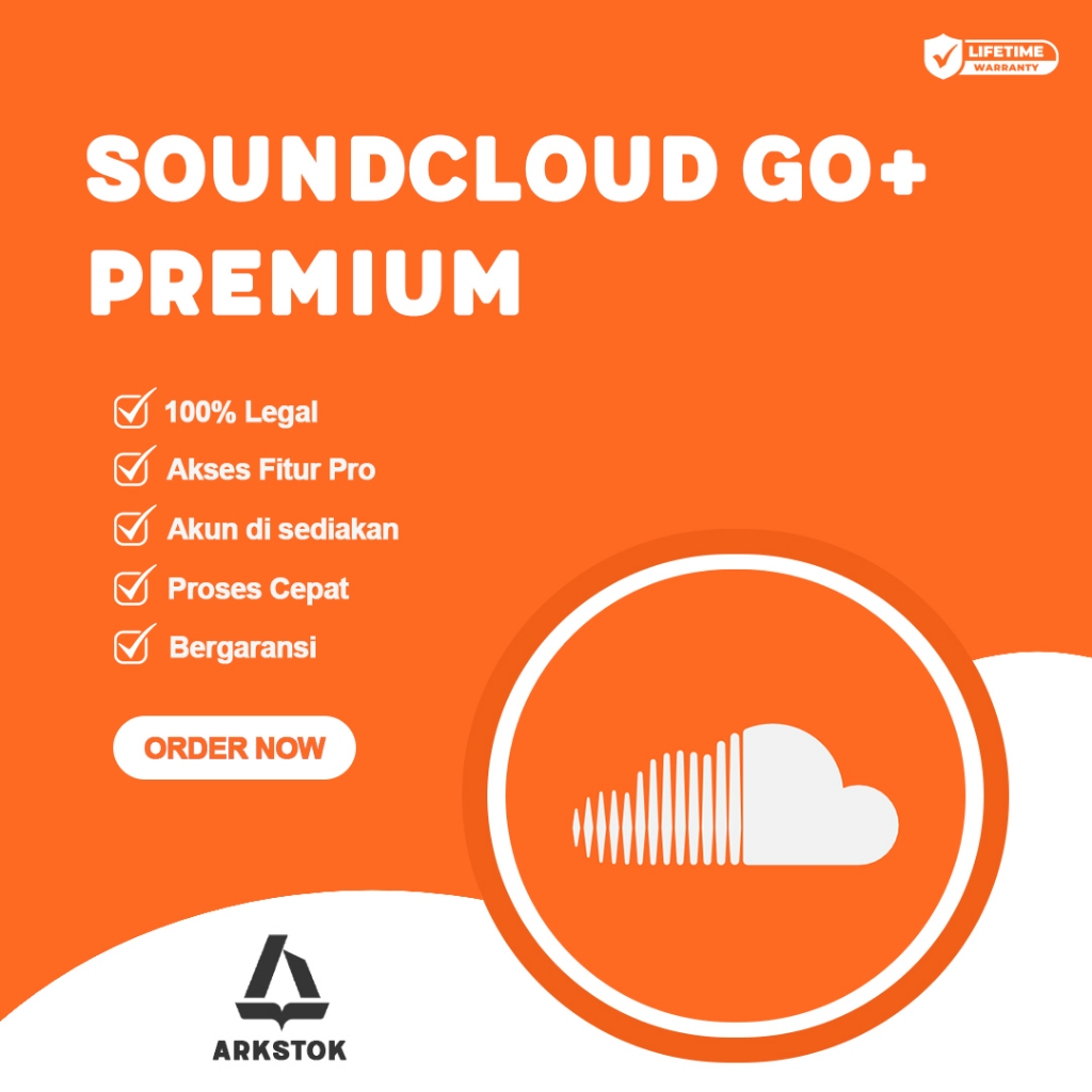 SoundCloud Go+ Premium 1 Bulan Resmi Proses Cepat Full Garansi