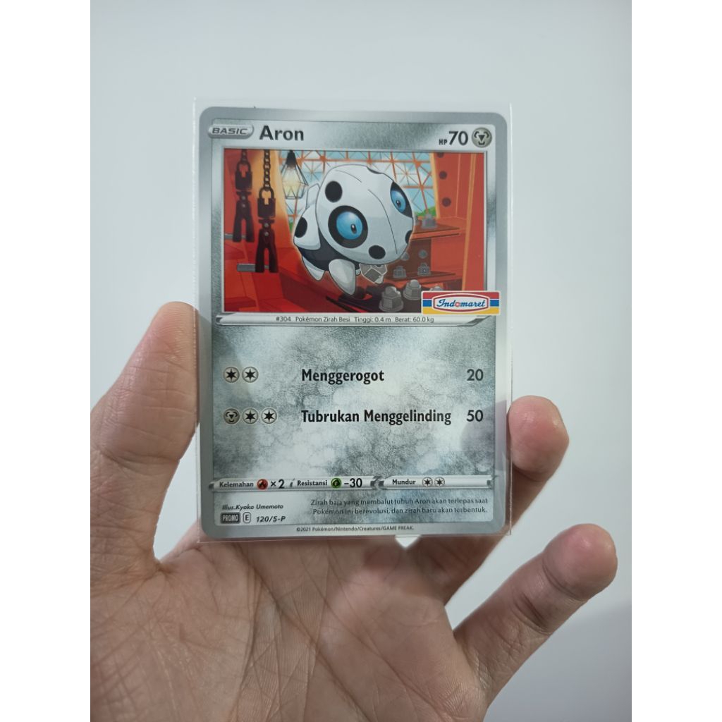 Kartu TCG Pokemon Promo Indomaret (Aron)