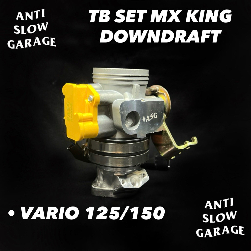 DOWNDRAFT VARIO 125/150 TB MX KING TB SET DOWNDRAFT MX KING ASG