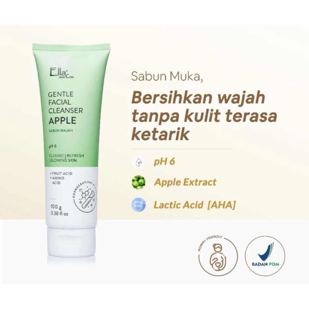 Cleanser Apel Ella Skin Care /JASTIP ella skin care