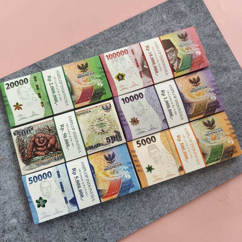 AMPLOP BOX UANG GEPOKAN || ISI 5