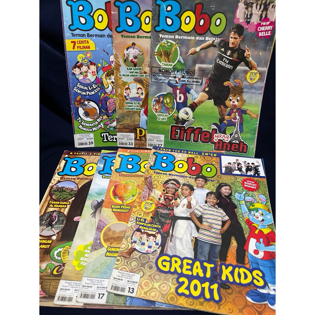 MAJALAH BOBO TH 2011