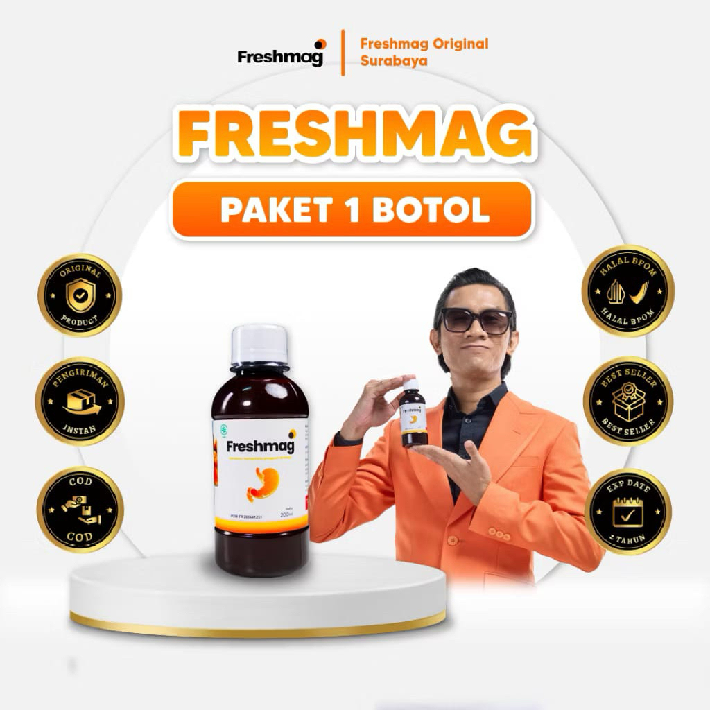 FRESHMAG - Freshmag Atasi Masalah Lambung /Gerd / Maag / Asam lambung