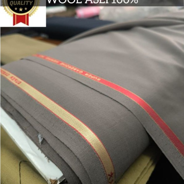 Kain wool asli warna polri setelan pdh pdu polri wool asli premium elegant