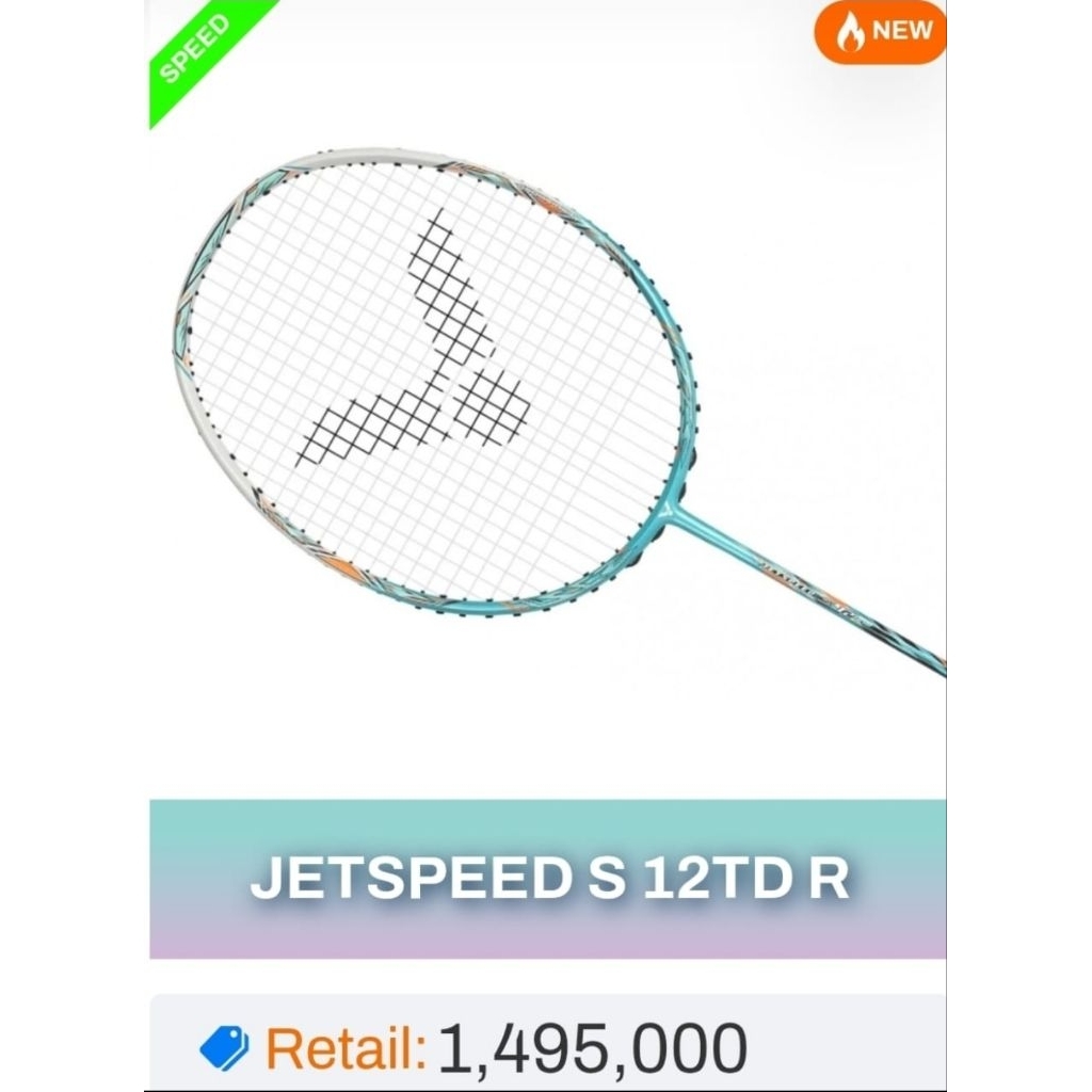 Raket Victor JS 12 TD R Original
