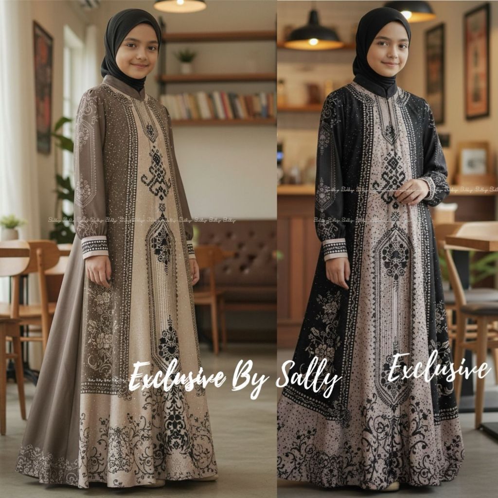 Sally Scarf DRESS KIDS MEDI GEN 2- FULL MOTIF printing - sally_scarf