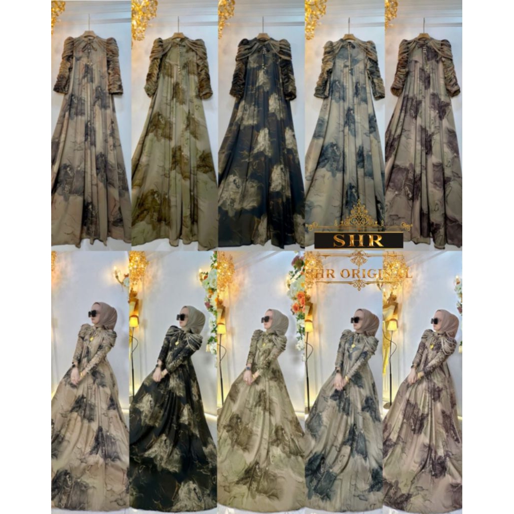 "SHR ORI"NEW READY MAXI DRES CLEOPATRA BY SHR ORI SIAP KIRIM