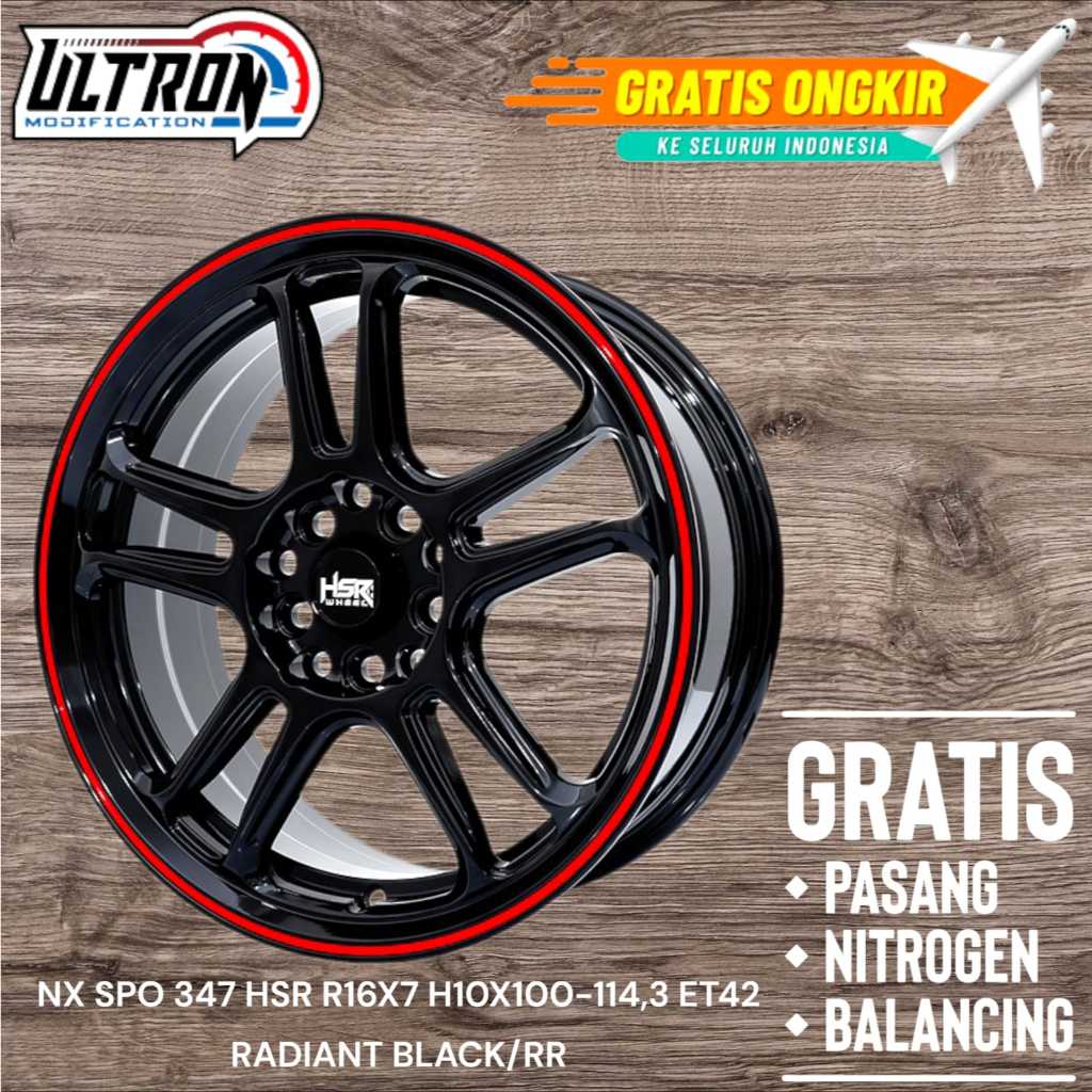 VELG MOBIL RING 16 HSR NX SPO PELEK RACING R16 GRAND MAX LUXIO SIENTA ERTIGA