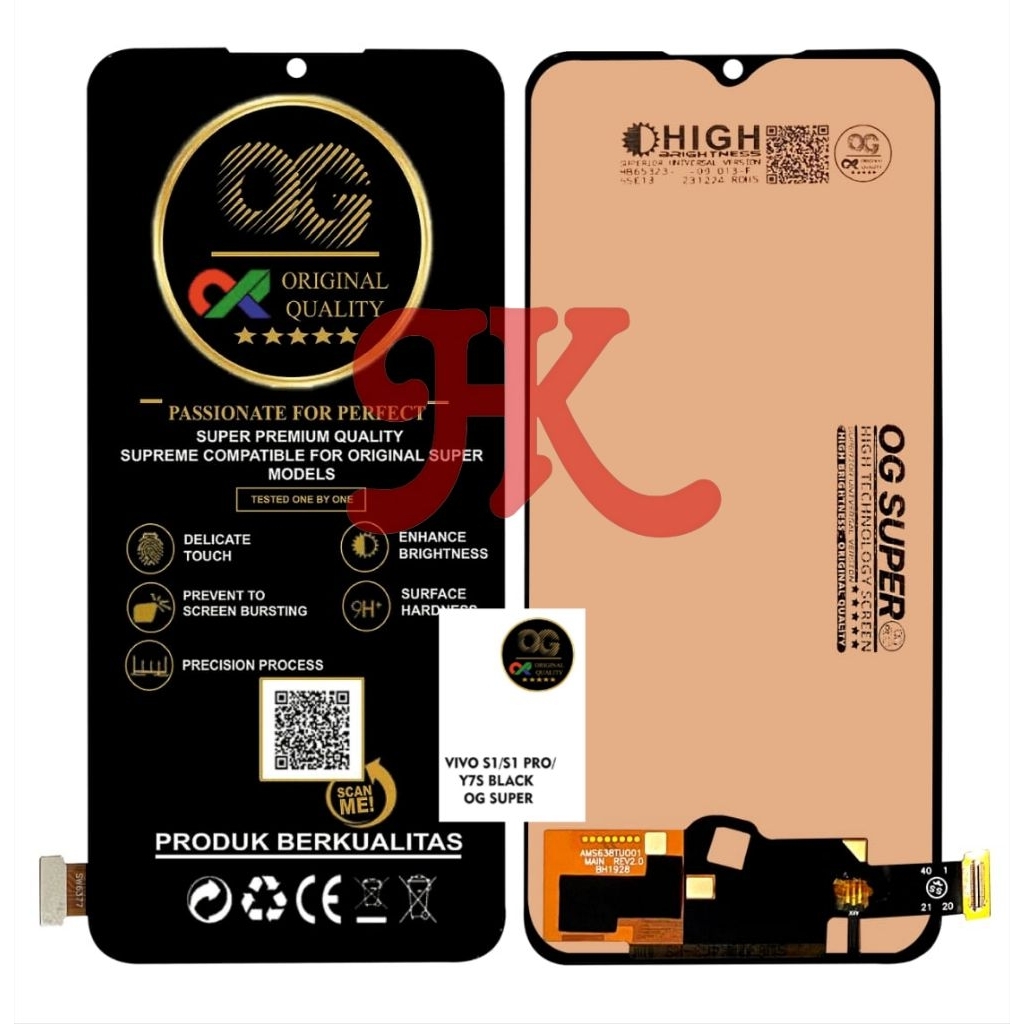 LCD VIVO S1 LCD TOUCHSCREEN VIVO S1/S1 PRO/Y7S LCD FULLSET ORIGINAL