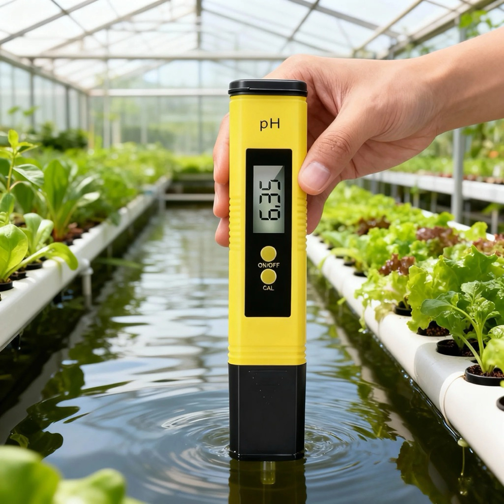 Alat Ukur PH Air Digital untuk Nutrisi Hidroponik & Aquascape