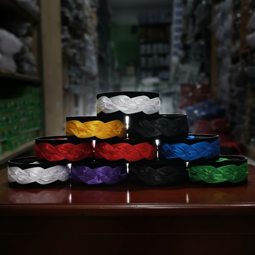 Peci Kembang Kol Khas betawi hitam-Merah / Peci Ceplok / Songko Betawi / Peci Betawi