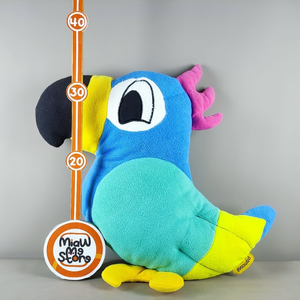 Boneka Bantal Burung Kakak Tua Parrot Original Pancoat Plush