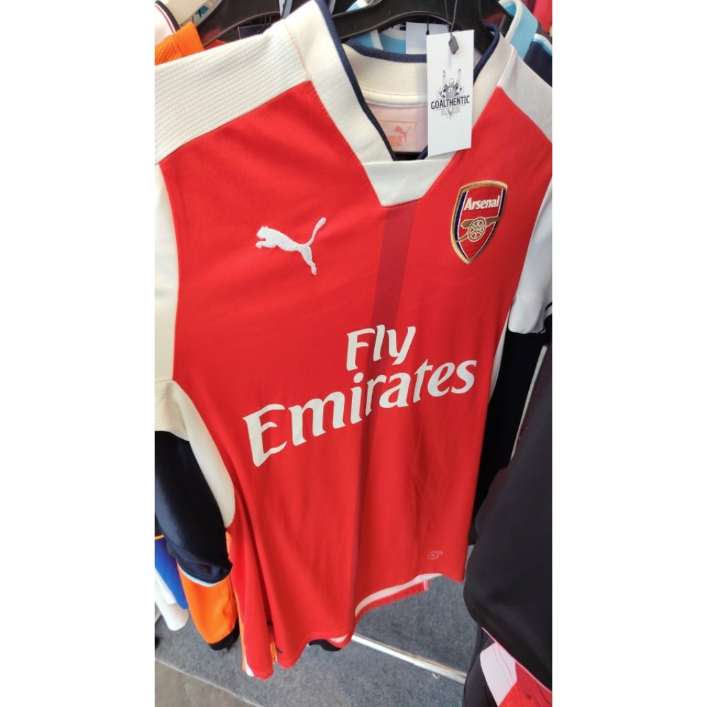Jersey Arsenal retro nametag mesut ozil
