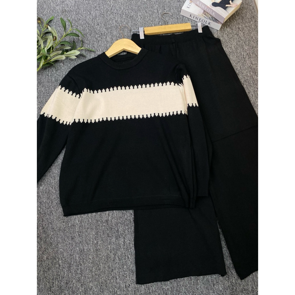 Setelan Wanita Rajut Import, Setelan Rajut Wanita