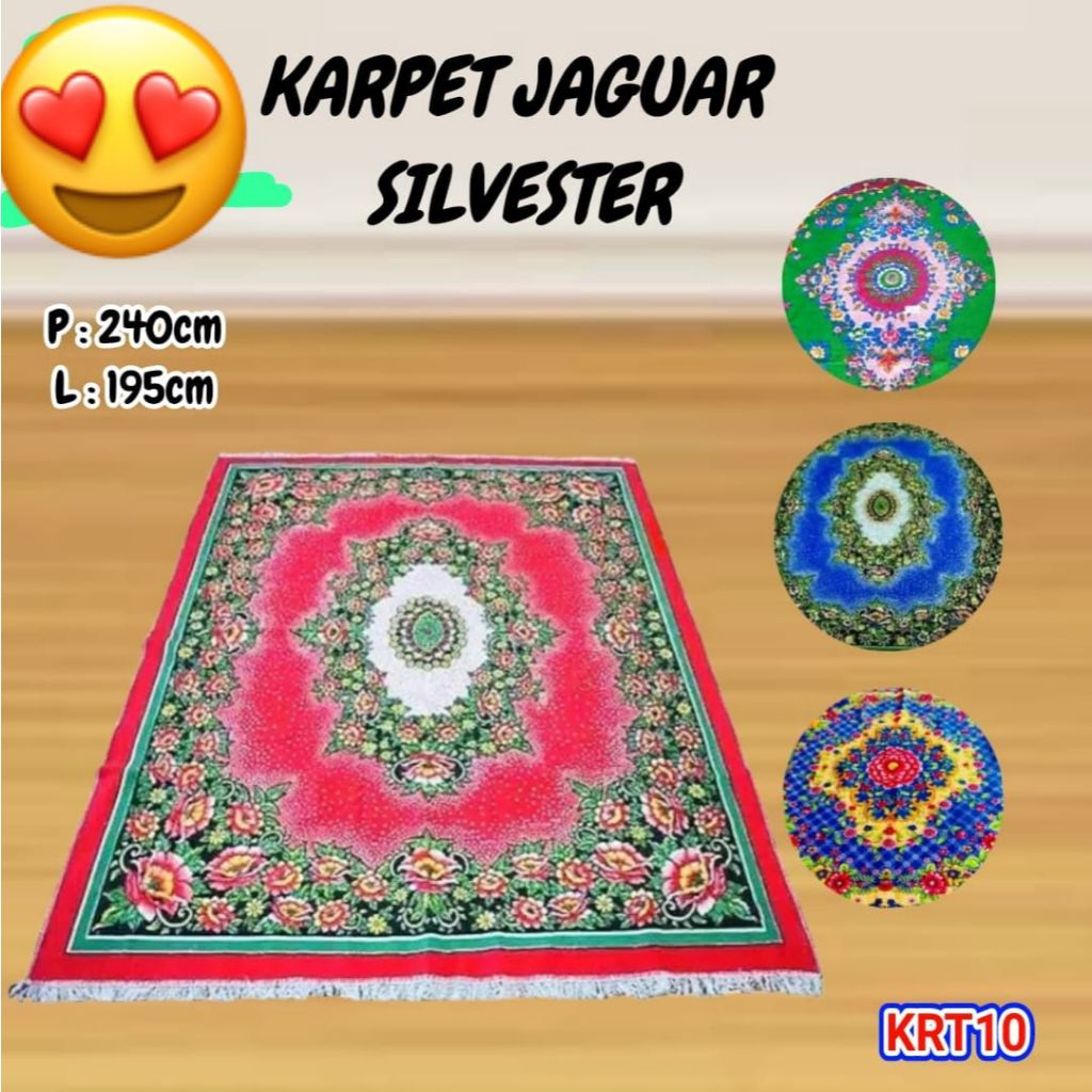 KARPET JAGUAR RUMBAI 200x240cm KARPET JUMBO KARPET JADUL KARPET PERMADANI ASFAH MAKASSAR