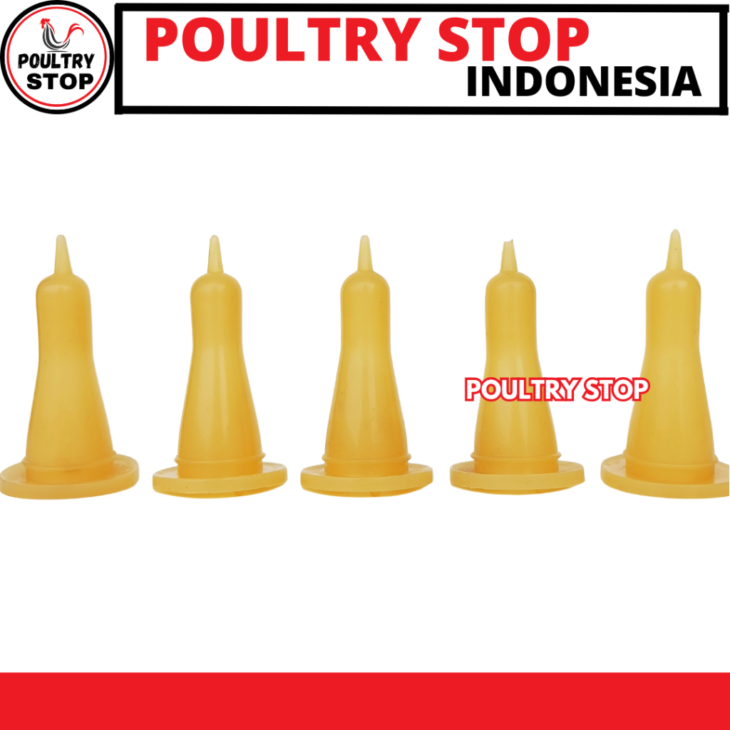 DOT KAMBING SILIKON KUNING - Dot Cempe Silikon Kuning Berkualitas - Dot Anak Kambing