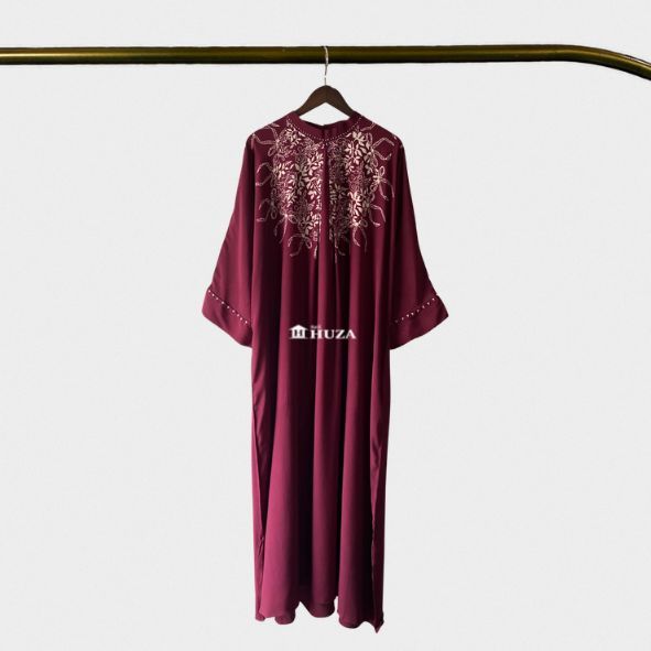 BATIK HUZA - KAFTAN BATIK WANITA KAFTAN EMELINER