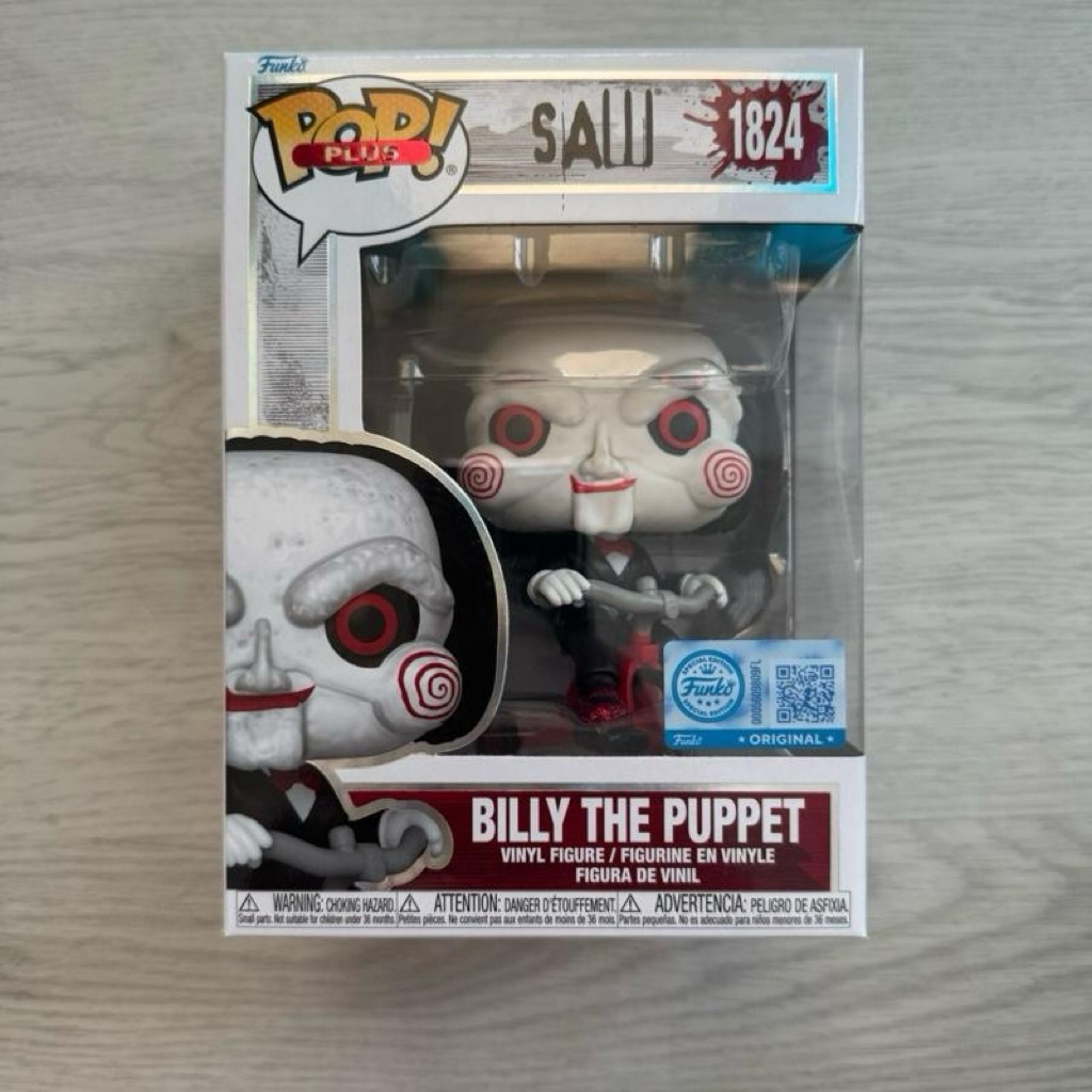 Special Edition Funko Pop Plus Saw - Billy The Puppet Jig Saw #1824