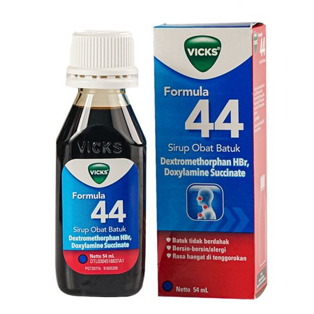 Vicks Formula 44 Sirup Batuk Kering Dewasa
