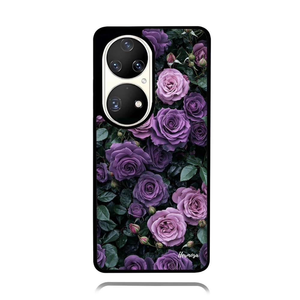 Case Phone Huawei P70 P60 P50 P40 P30 P20 PRO Custom Softcase Aesthetic Purple