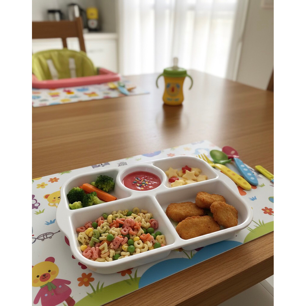 PIRING MAKAN ANAK MELAMINE