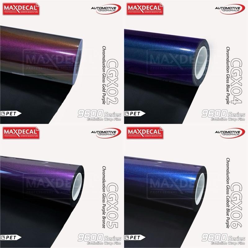 Maxdecal 9600 Chromaluxtion Series CGX Sticker Vinyl Stiker Bunglon Moonlight (METERAN)