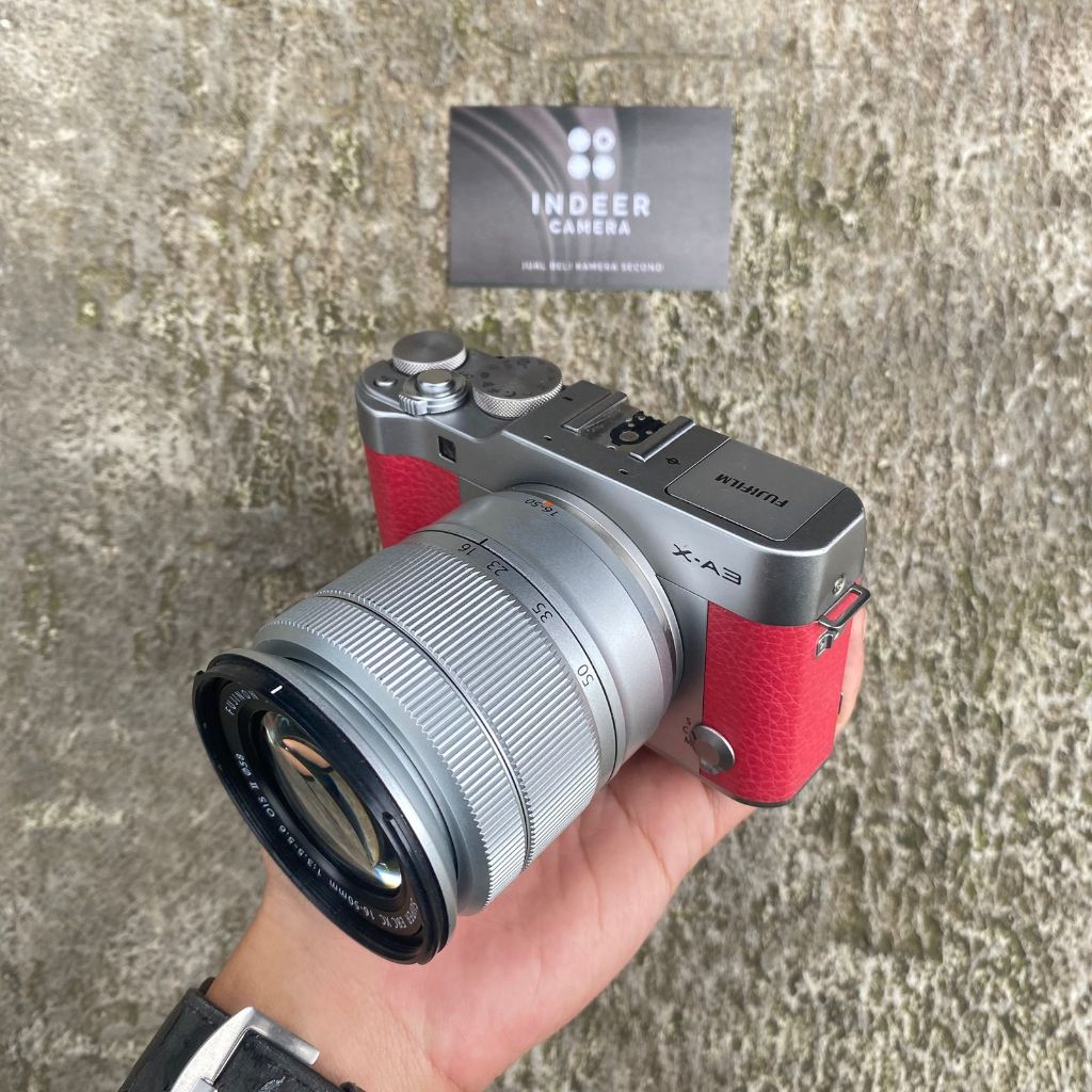 Fujifilm X-A3 KIT ATAU XA3 SECOND NORMAL  ( GARANSI TOKO ) BEST QUALITY 100% ORYGINAL  TERLARIS SHOP