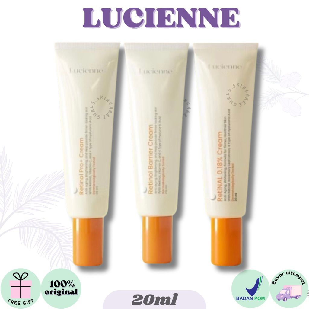 LUCIENNE RETINOL BARRIER CREAM & RETINOL PRO CREAM Pro+ Cream 2% Whitening Night Cream | Pure Retino