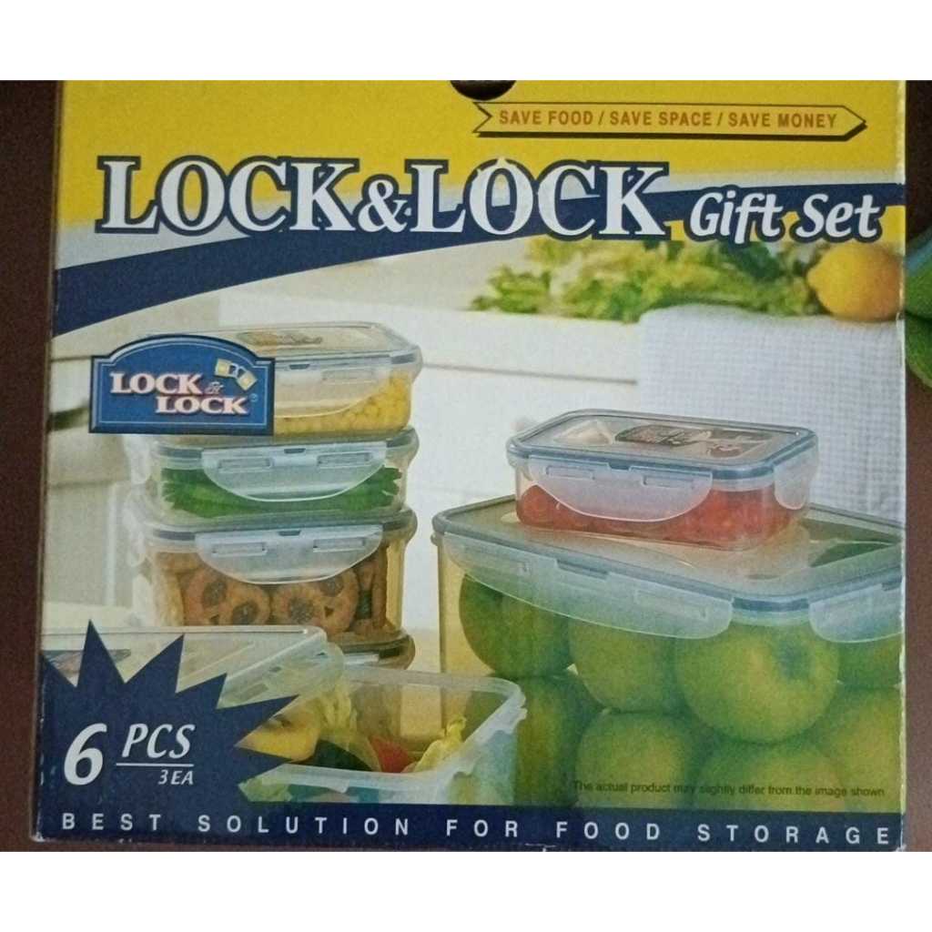 Lock n Lock Gift Set 6 pcs (Kado)
