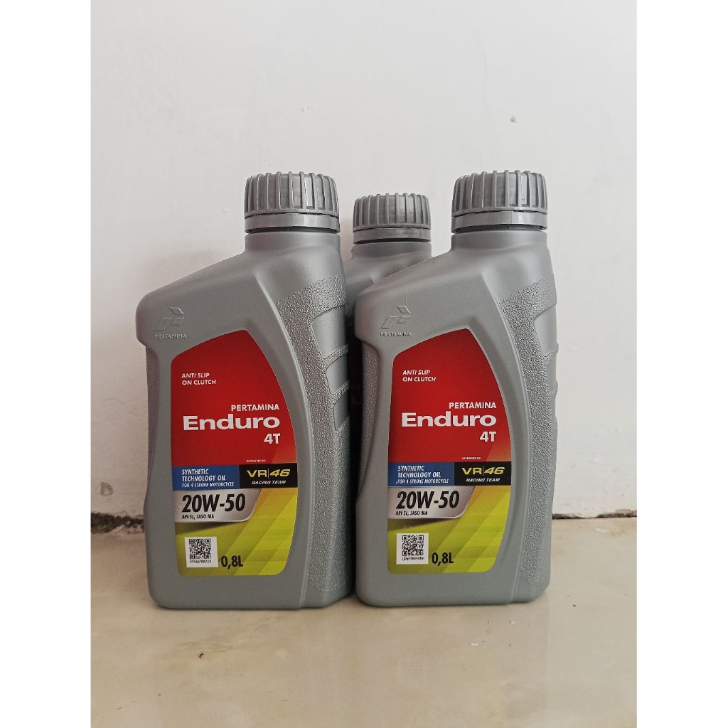 OLI ENDURO PERTAMINA 20W-50. 800ML