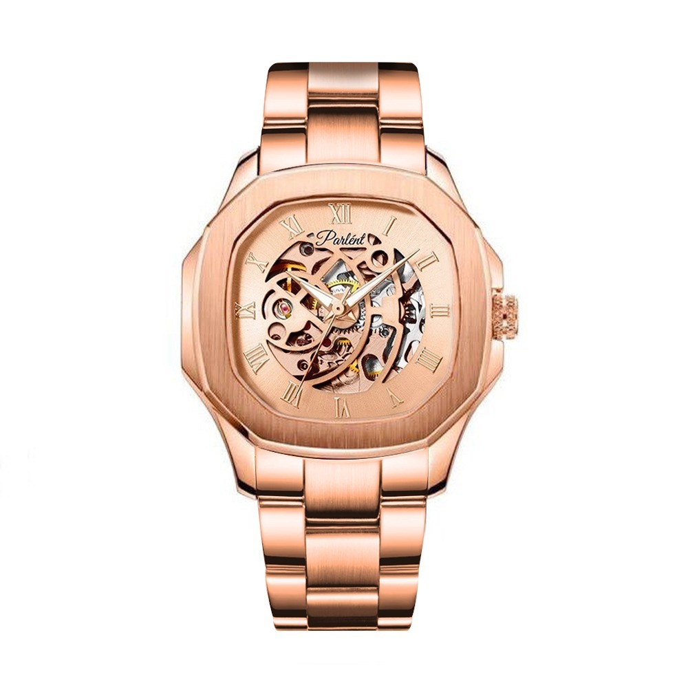 Parlent Gallant Femme Steel - Jam Tangan Wanita 36mm, Automatic Movement, Waterproof 5ATM (50M), Sta