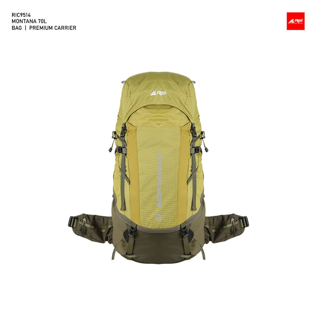 Tas Gunung / Carrier Premium Montana 70 Liter Arei Outdoorgear CARRIER AREI ORIGINAL TAS GUNUNG KAPA