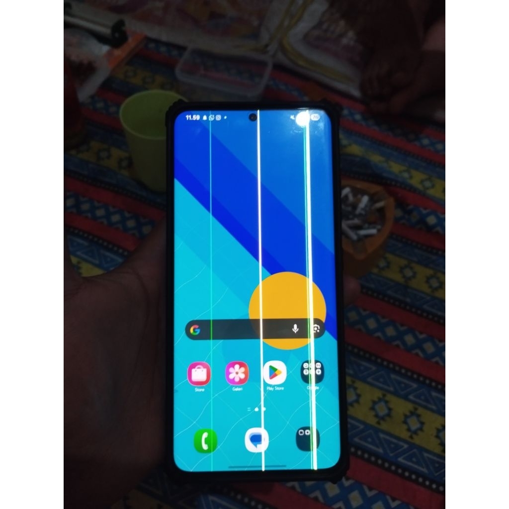 LCD SAMSUNG S22 ULTRA ORIGINAL MINUS GARIS