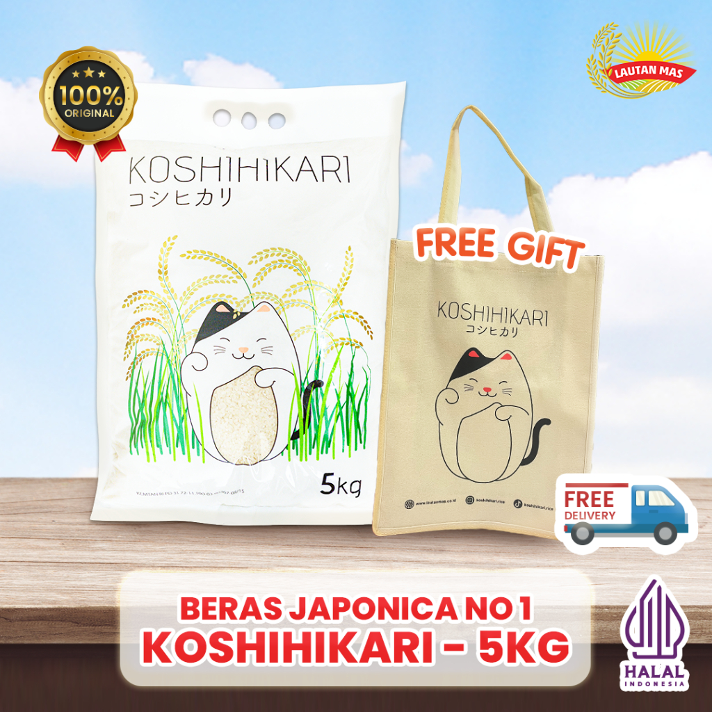 Koshihikari Beras Jepang 5KG