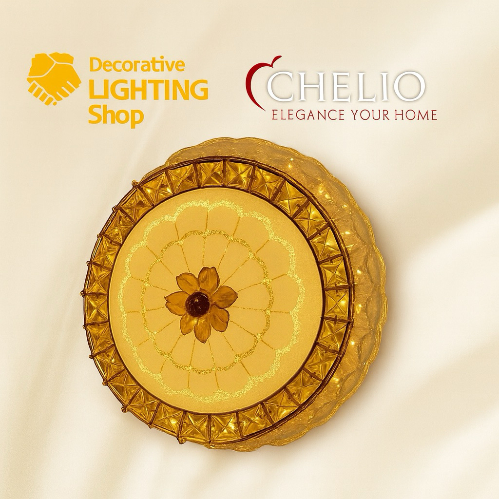 Lampu Plafon Kristal / Lampu Plafon LED MAX / Lampu Plafon LED Cristal / Lampu Plafon Chelio Lite