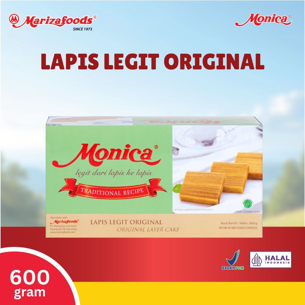 Monica Kue Lapis Legit Original 600g