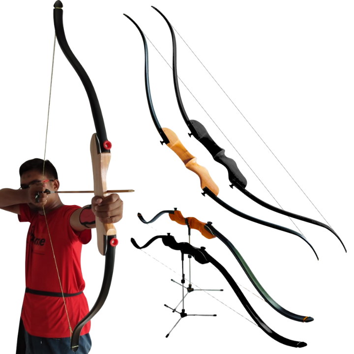 Busur Panah Dewasa Model Recurve Bow R40 | Busur Panah Dewasa Pemula Olahraga Panahan
