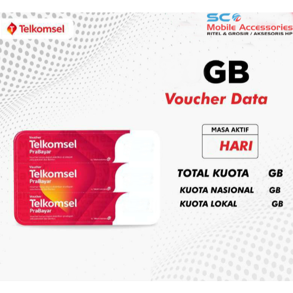 VOCHER TELKOMSEL KUOTA HARIAN