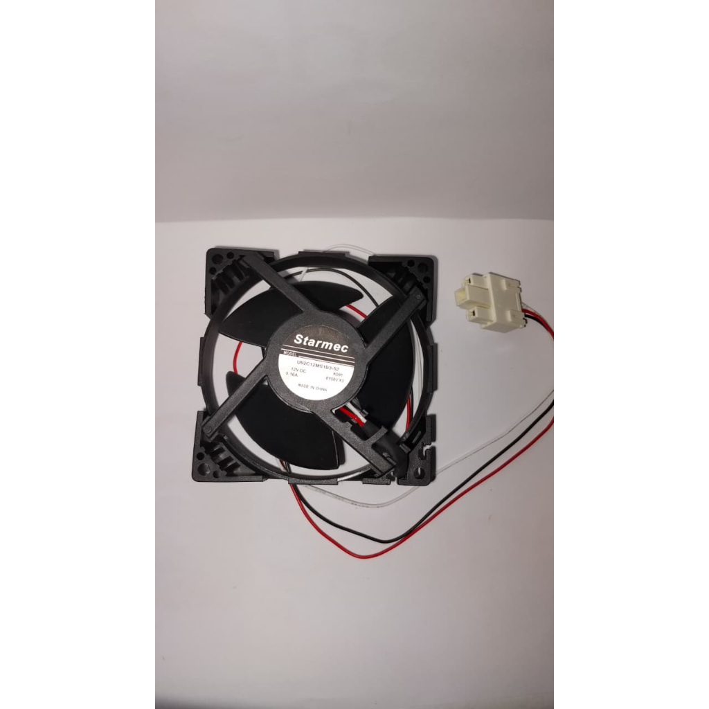 KIPAS KULKAS SAMSUNG INVERTER 9×9CM 3 KABEL DC 12V/Kipas kulkas samsung inverter 12v DC 9x9cm Baru