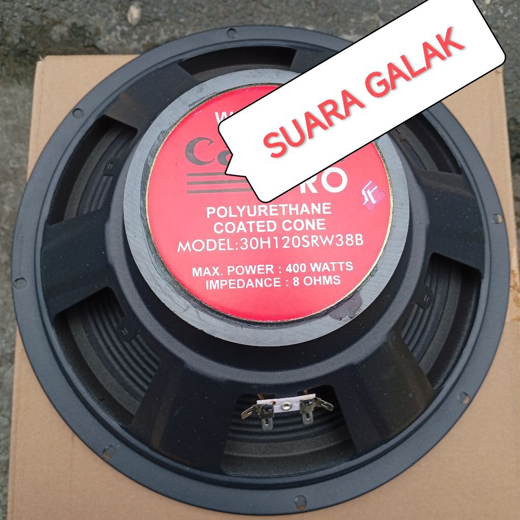 Canon Pro Woofer 12 Inch 400 Watt – Bass Nendang, Magnet Tebal, Suara Jernih