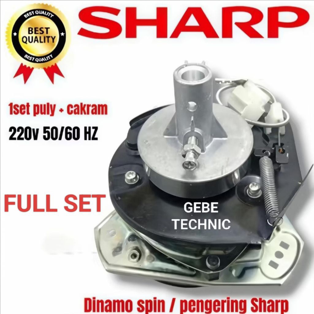 Dinamo Pengering mesin cuci Sharp type ES T1090 10 kg