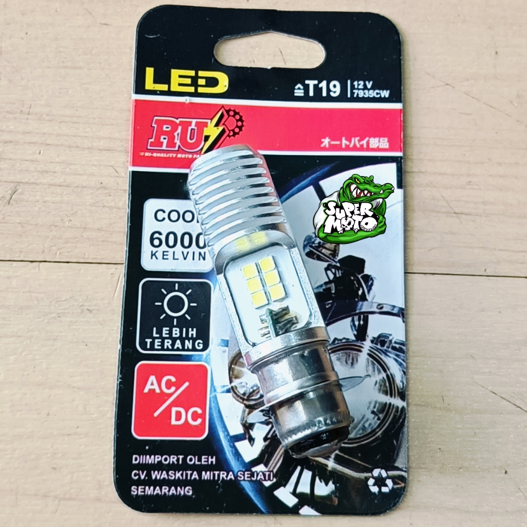 Lampu Depan H6 Led 6000 kelvin Super Terang